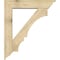 Ekena Millwork Balboa Traditional Rough Sawn Bracket w/ Offset Brace, Douglas Fir, 8"W x 38"D x 44"H BKT0806X38X44BOA01RDF - alternate 3